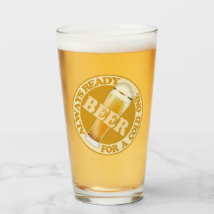 BEER custom name pint glass