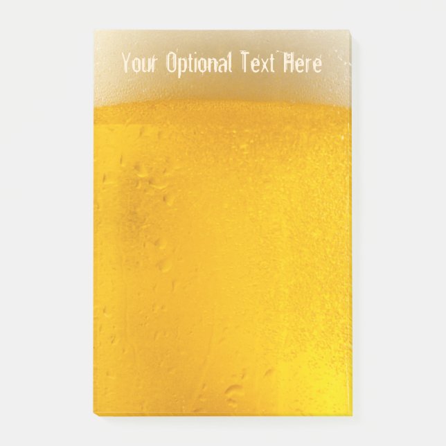 BEER custom Post-It notes (Front)