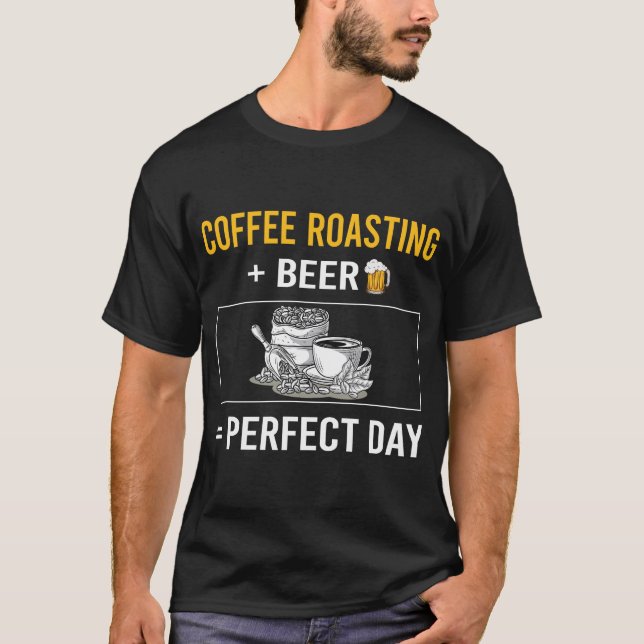 Beer Day Coffee Roasting T-Shirt (Front)