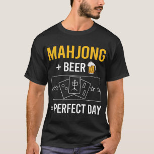 Beer Day Mahjong Majong Mah Jong Mah Jongg T-Shirt