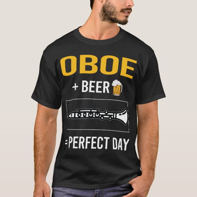 Beer Day Oboe T-Shirt (Front)