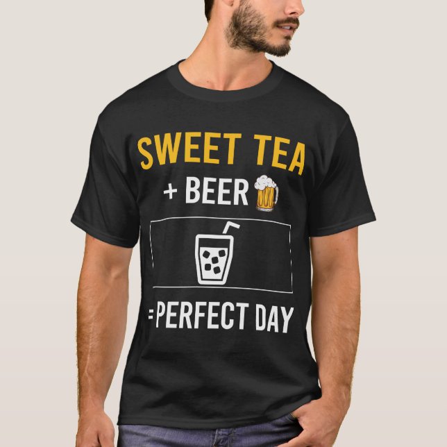 Beer Day Sweet Tea T-Shirt (Front)