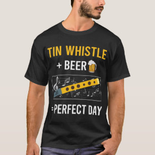 Beer Day Tin Whistle Flageolet T-Shirt