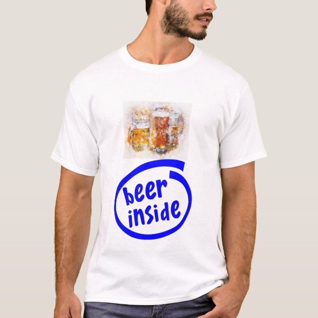 Beer design Men's Basic T-Shirt (Front)