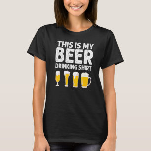 Beer Designs For Men Women Cerveza Drinkers Alcoho T-Shirt