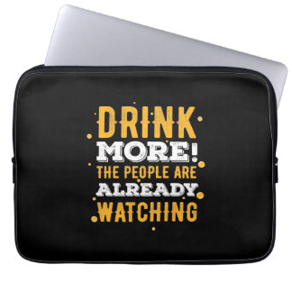 Beer Drinker Drink More Beer Laptop Sleeve