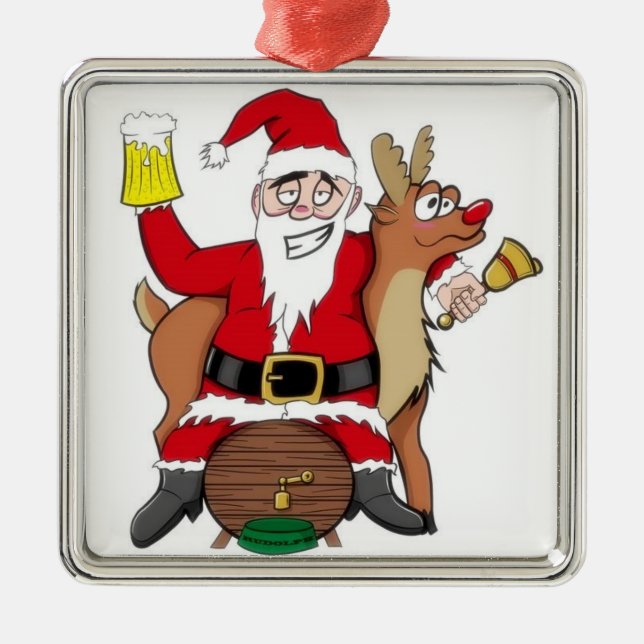 ***BEER DRINKING** AND **ADULT* CHRISTMAS ORNAMENT (Front)