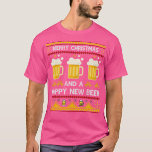 Beer Drinking Funny Christmas Ugly Sweater Beer 