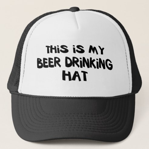 Funny Beer Hats & Caps | Zazzle CA