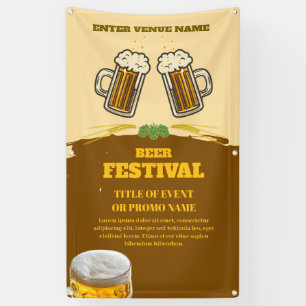 Beer Event Custom Banner