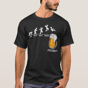 Beer Friday Weekend Week Beers Fridays Funny Beer  T-Shirt