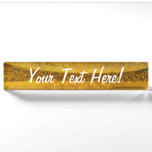 Beer Galaxy a Celestial Quenching Foam Nameplate