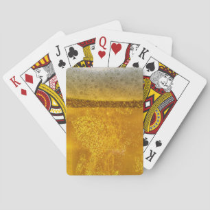 Beer Galaxy a Celestial Quenching Foam Playing Cards