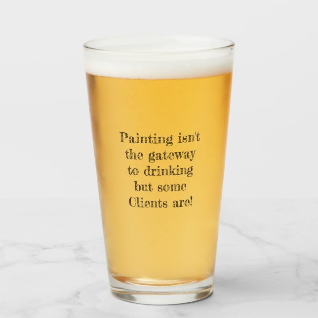Beer Glass (Front Filled)