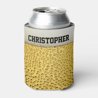 Beer Glass Personalize Can Cooler
