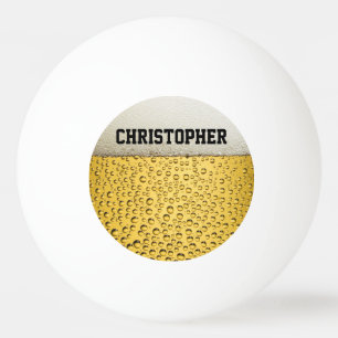 Beer Glass Personalize Ping Pong Ball