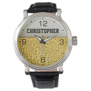 Beer Glass Personalize Watch