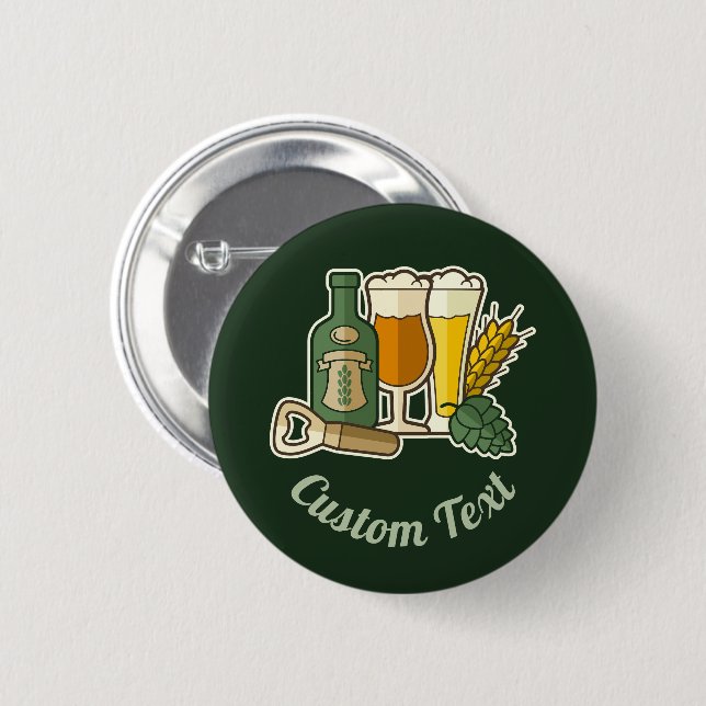 Beer Icons Button (Front & Back)