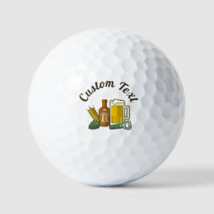 Beer Icons Golf Balls