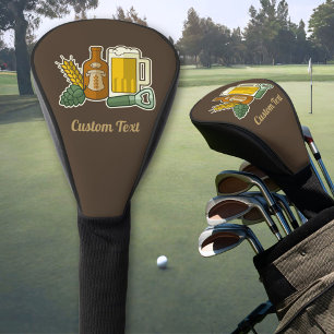 Beer Icons Golf Head Cover