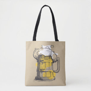 Beer Ilustration bags