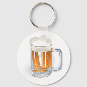 Beer In Mug/Oktoberfest Keychain