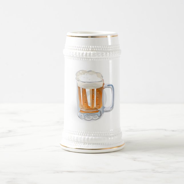 Beer In Mug/Oktoberfest Stein (Center)