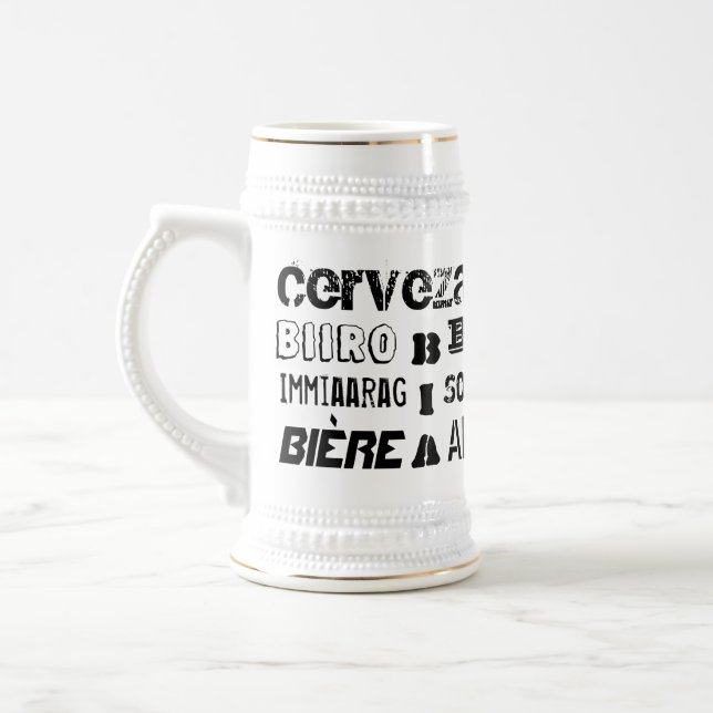 Beer International Stein (Left)