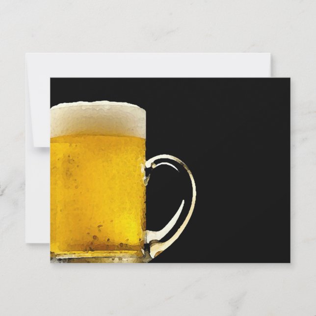 Beer Invitation - Beer Personalized Invites (Front)