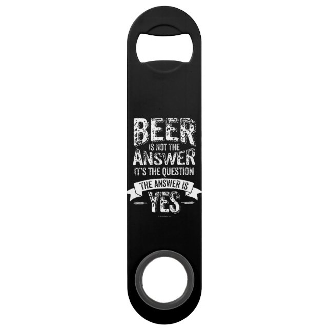 Beer Is Not The Answer Bar Key (Front)