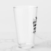 Beer is Proof Funny Beer Quote Glass (Right)