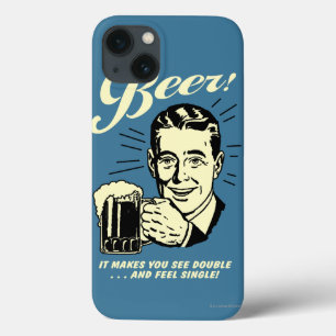 Beer: It Makes You See Double iPhone 13 Case