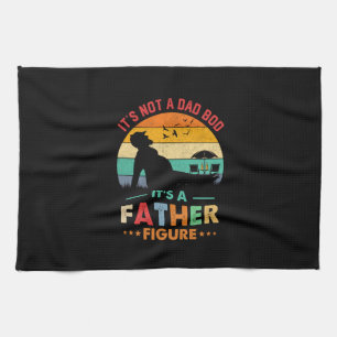 Beer It's Not A Dad Bod It's A Father Figure Beer Kitchen Towel