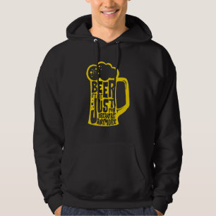 Beer it's not just for breakfast pub crawl drinki hoodie