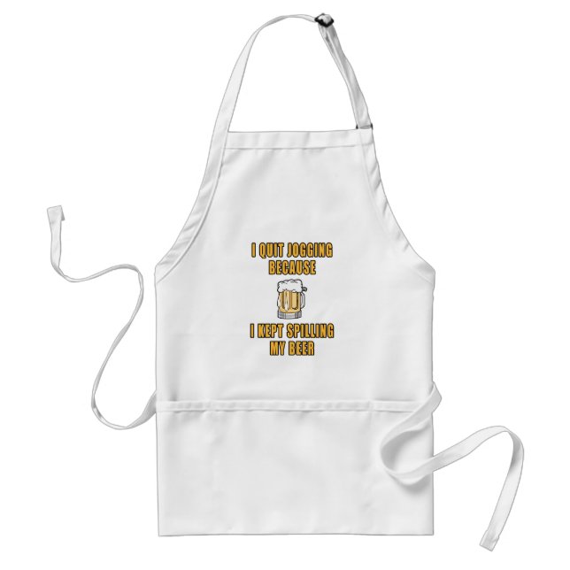 Beer Jogging Standard Apron (Front)