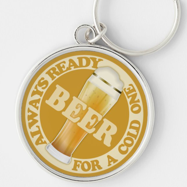 BEER key chain (Front)