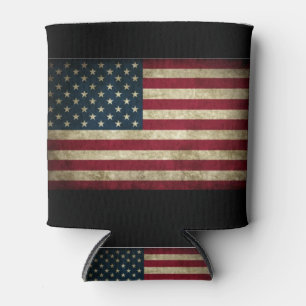 Beer Koozie (US Flag)