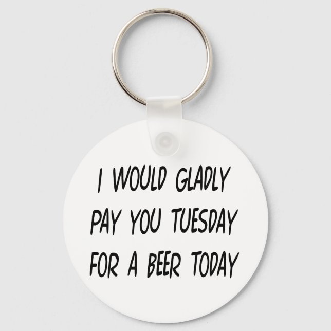 Beer Loan Keychain (Front)