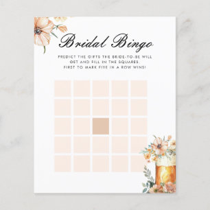 Beer Love is Brewing Bingo Bridal Shower Game
