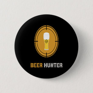 Beer Lover Beer Hunter 2 Inch Round Button