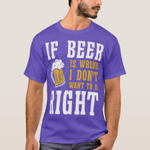 Beer Lover Brewery Drinker Funny Drinking Alcohol T-Shirt