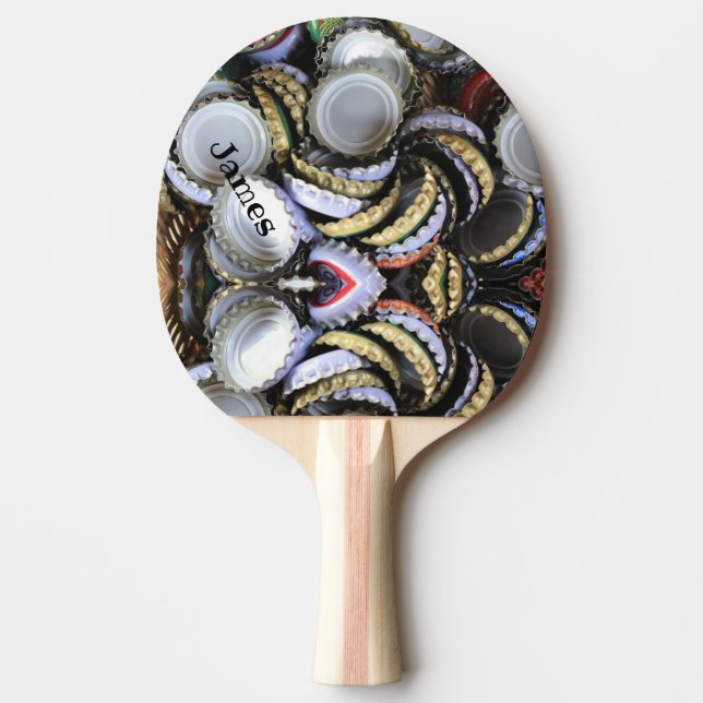 Beer Lover Cool and Trendy  I Love Beer Ping Pong Paddle (Front)
