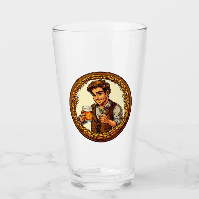 Beer Lover Glass (Front)