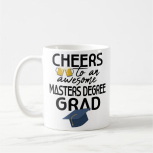 Beer Lover Graduation Coffee Mug Masters Degree