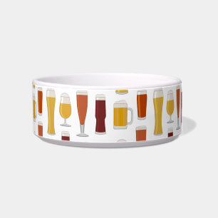 Beer Lover Print Bowl