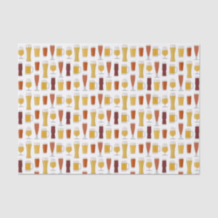 Beer Lover Print Tissue Paper