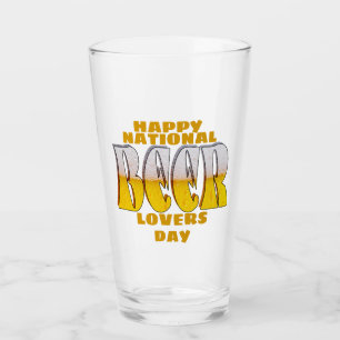 Beer Lovers Day Glass