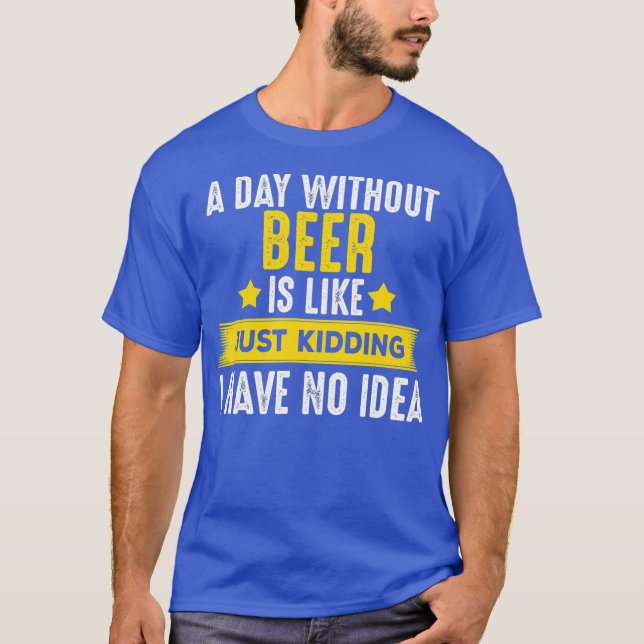 Beer Lovers  Gifts For Brewers Craft Beer Tshirt (Front)