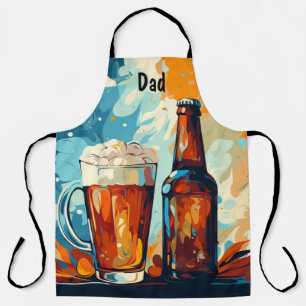 Beer Lovers Personalized BBQ Kitchen Apron