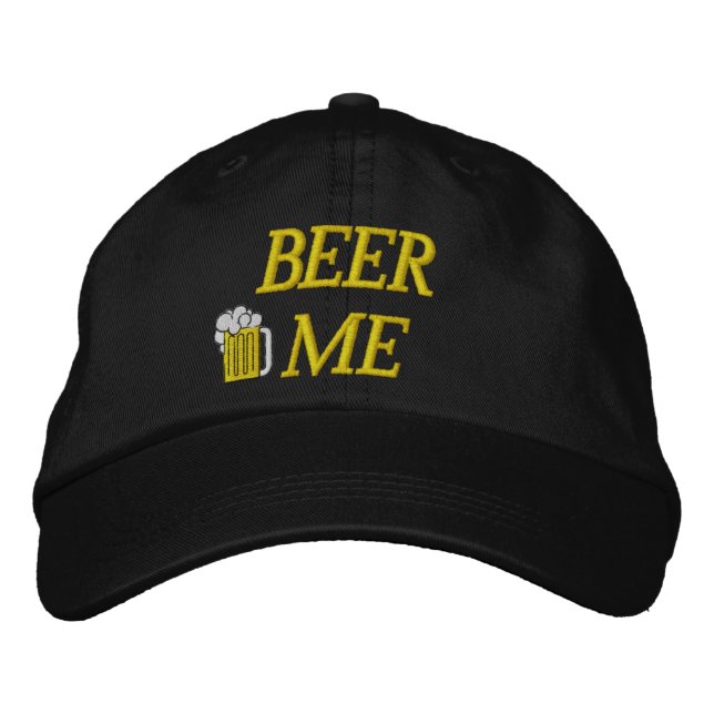 Beer Me Embroidered Hat (Front)